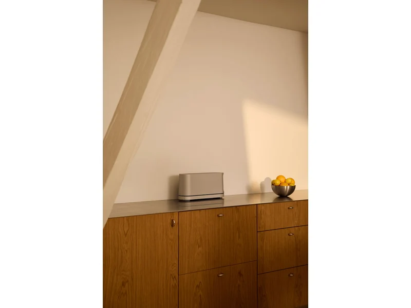 Jacob Jensen Toaster Long Slot Silver