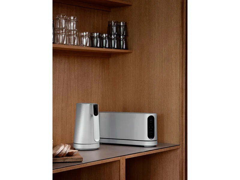 Jacob Jensen Toaster Long Slot Silver