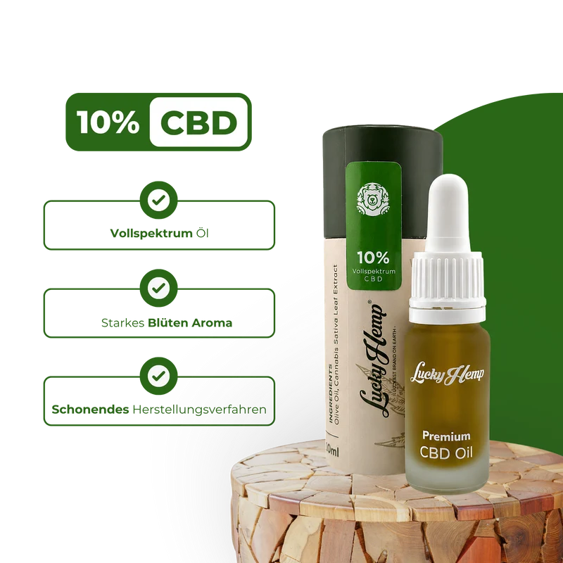 10% CBD-Öl Vollspektrum