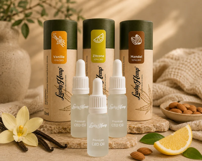 Probier-Set Aromaöle 10% CBD