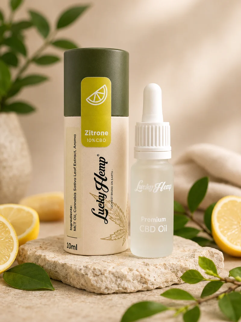 Zitronen CBD-Öl 10%