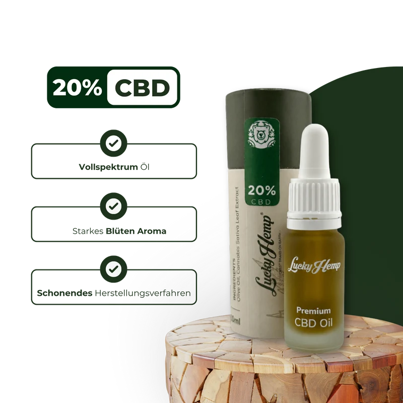 20% CBD-Öl Vollspektrum