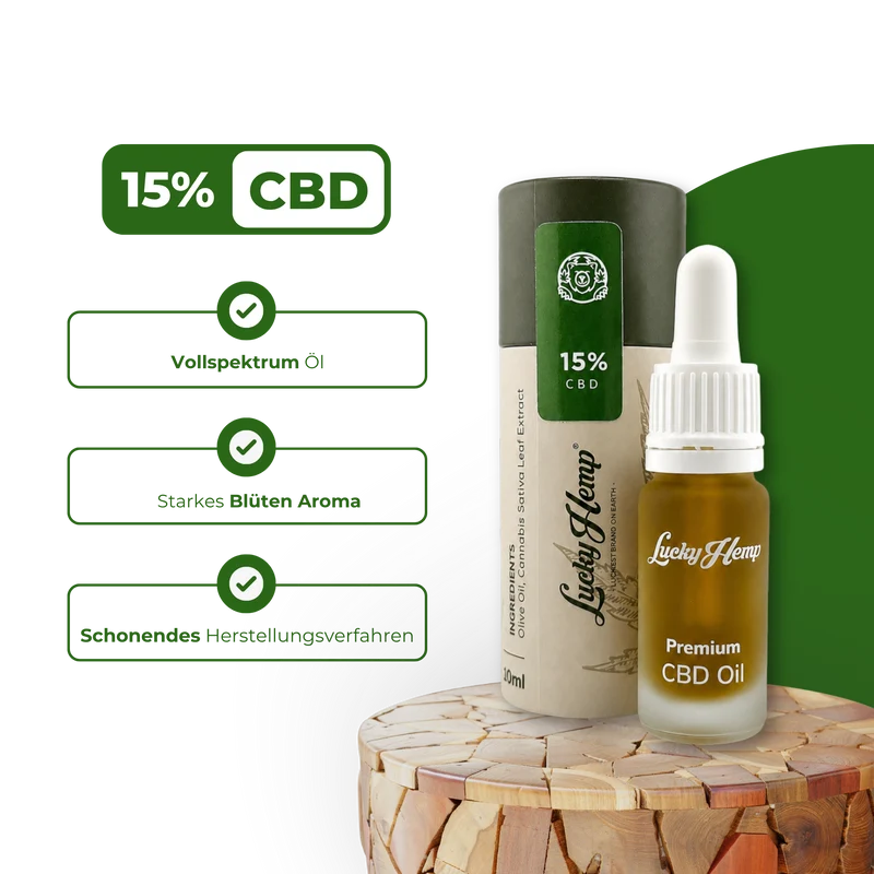 15% CBD-Öl Vollspektrum