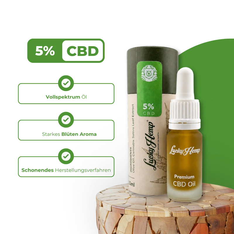 5% CBD-Öl Vollspektrum