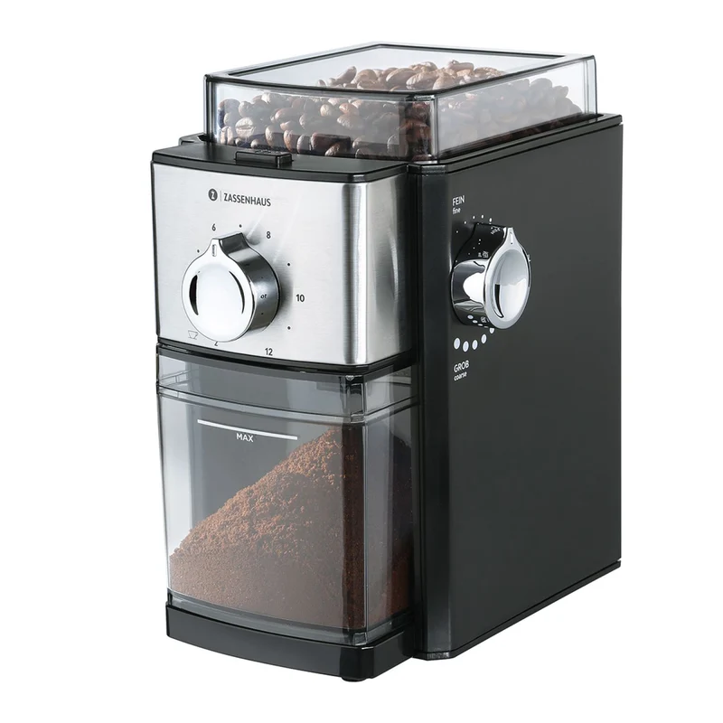 Zassenhaus Elektrische Kaffeemühle KINGSTON STEEL