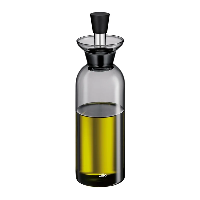 cilio tisch-accessoires Essig-/Ölflasche Liguria grau