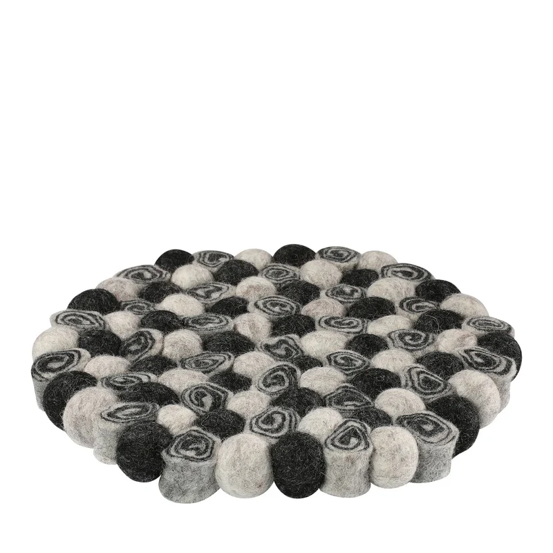 cilio tisch-accessoires Untersetzer Lana Antracite rd