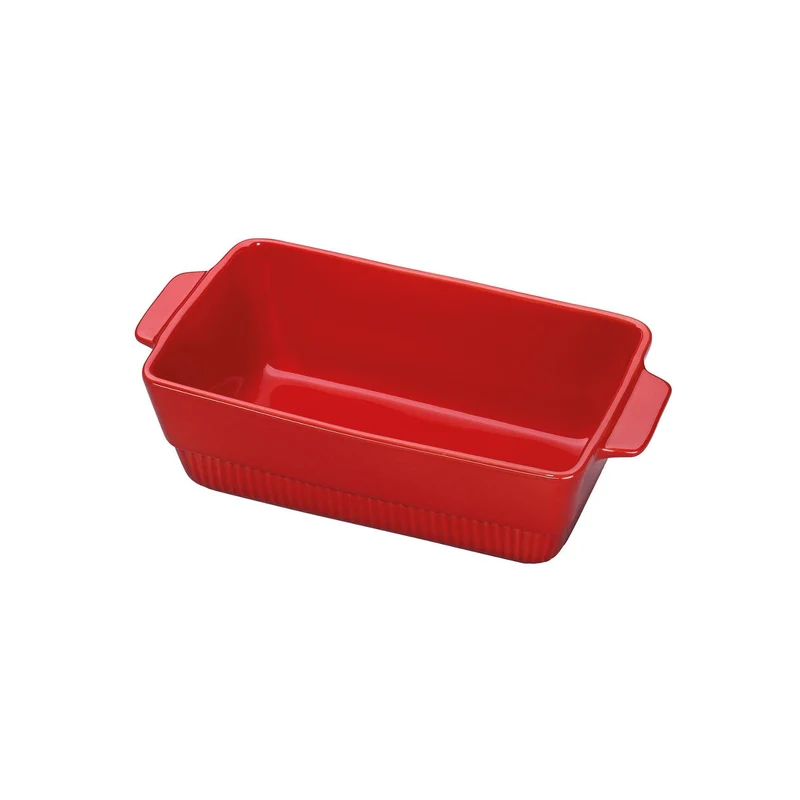 SPRING Auflaufform CHALET rechteckig 28,5 x 15 cm rot