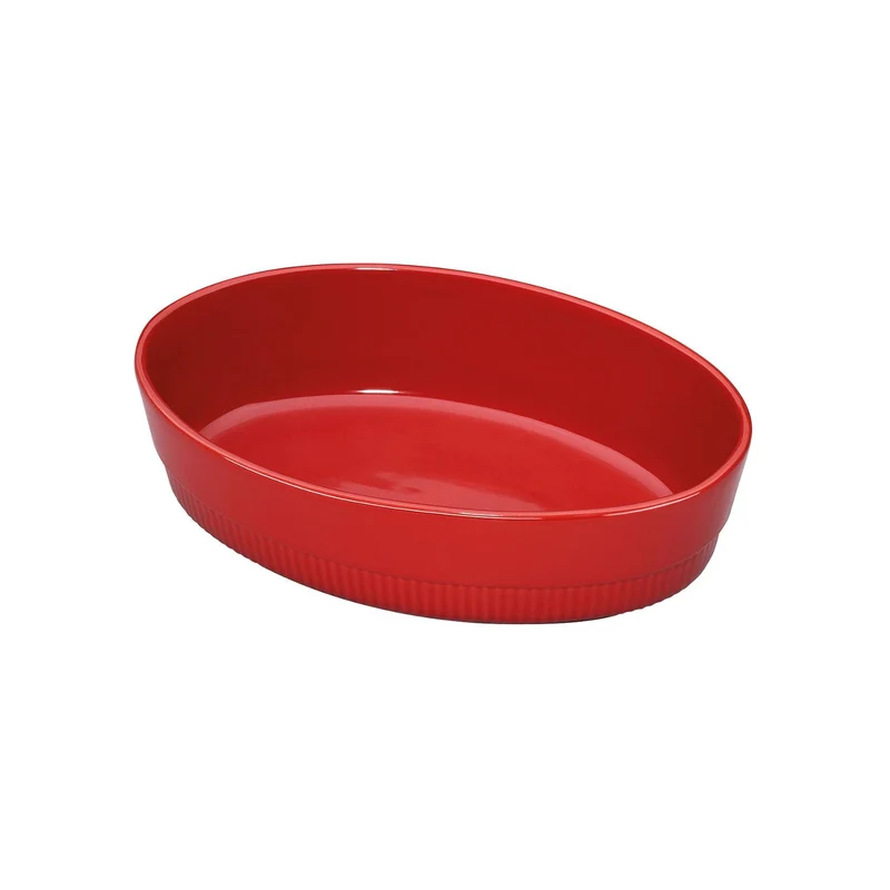 SPRING Auflaufform CHALET oval 30 cm rot