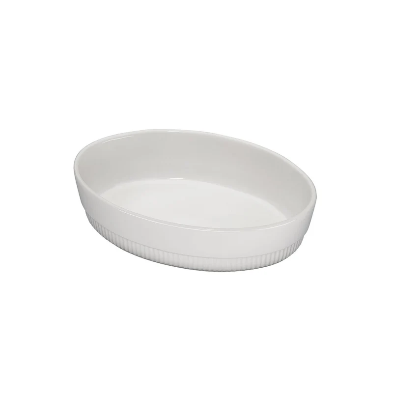 SPRING Auflaufform CHALET oval 26 cm weiß