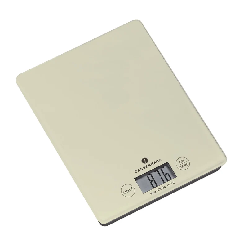 Zassenhaus Digitale Küchenwaage BALANCE, creme