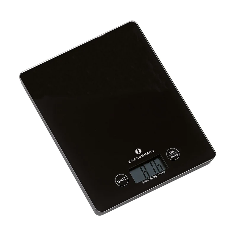 Zassenhaus Digitale Küchenwaage BALANCE, schwarz