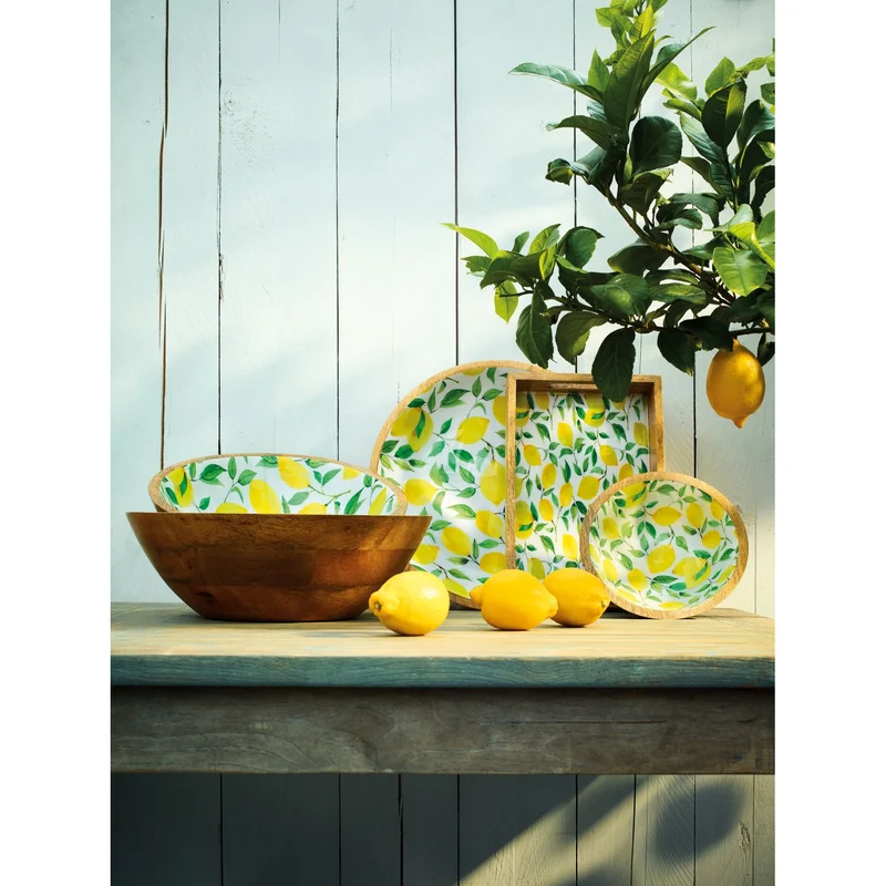 ZASSENHAUS Schale LEMON, Mango, Ø 35 cm x 6 cm