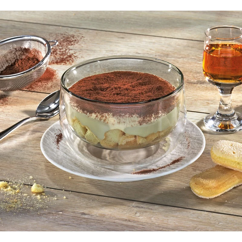 cilio tisch-accessoires Dessertschale Verona grau