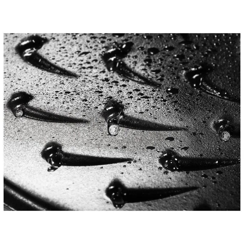 STAUB Bräter mit Chistera Drop-Structure, 28 cm | Grenadine-Rot | rund | Gusseisen