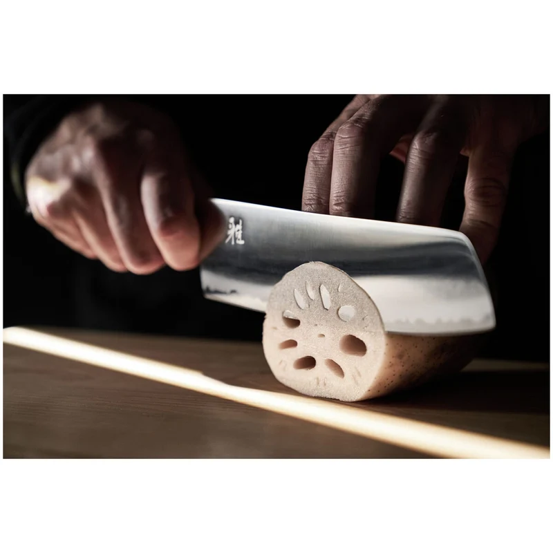 MIYABI Nakiri, 17 cm | Beige