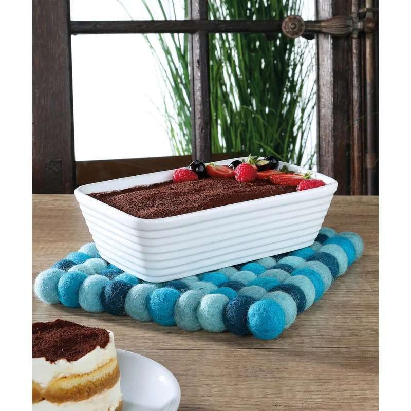 Cilio Untersetzer LANA AZZURRO quadratisch