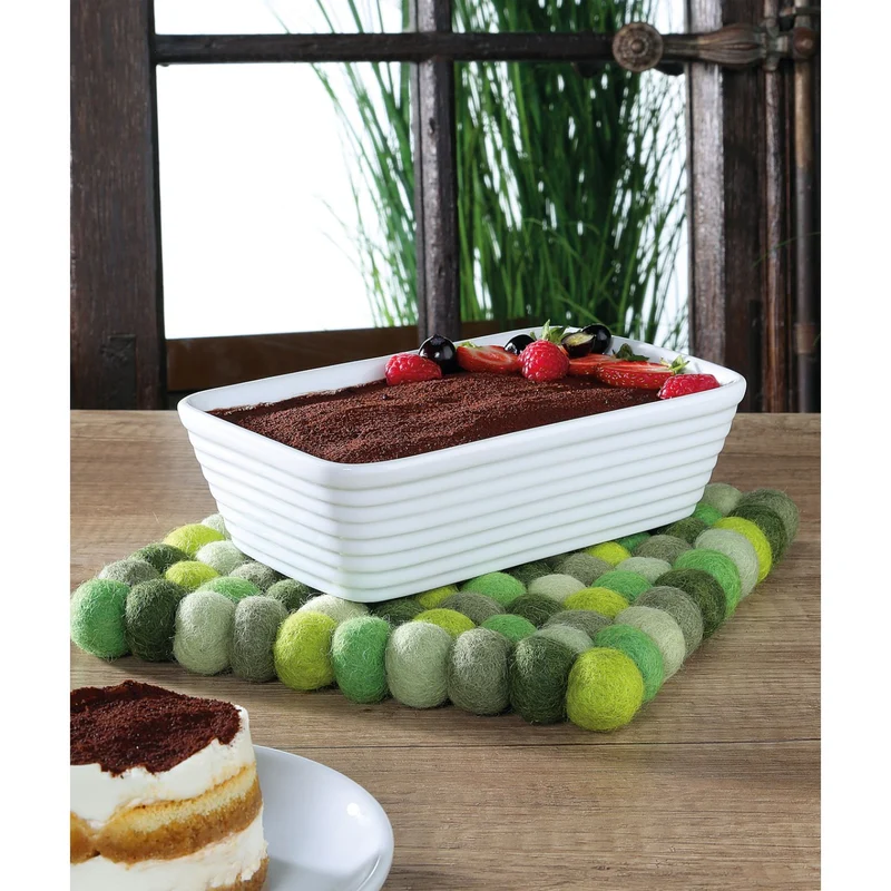 Cilio Untersetzer LANA VERDE quadratisch