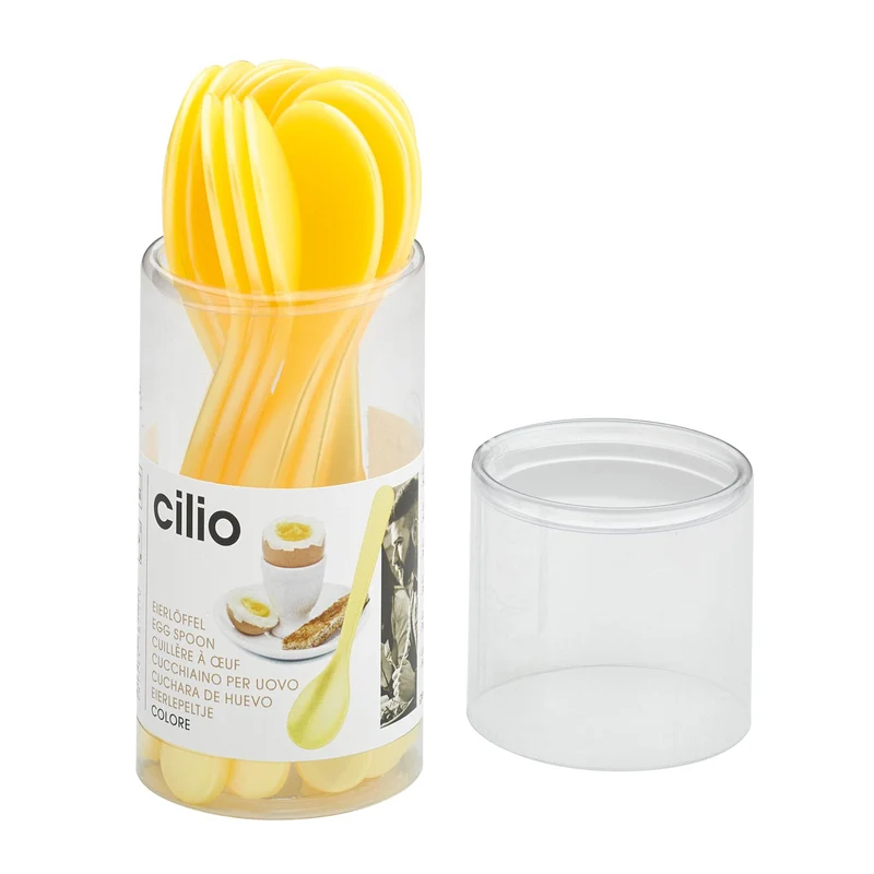 Cilio Eierlöffel COLORE gelb