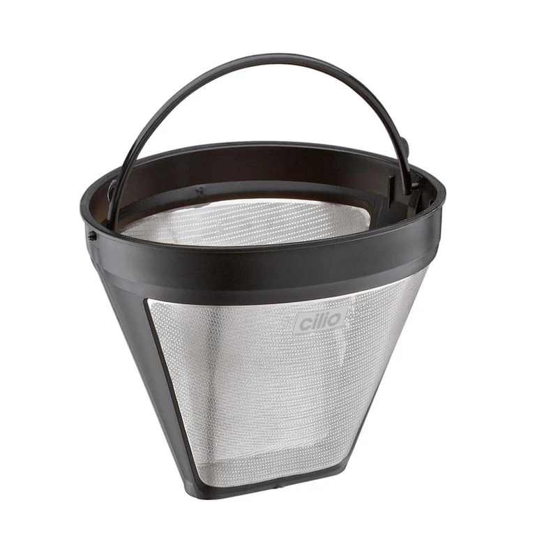 Cilio Dauerfilter für Kaffee Gr. 4 EDELSTAHL