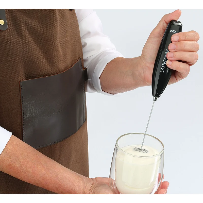 Cilio Milchaufschäumer LATTEFORTE, weiß matt