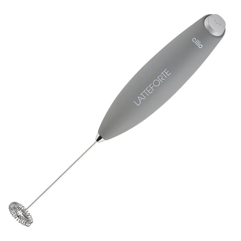 Cilio Milchaufschäumer LATTEFORTE, grau matt