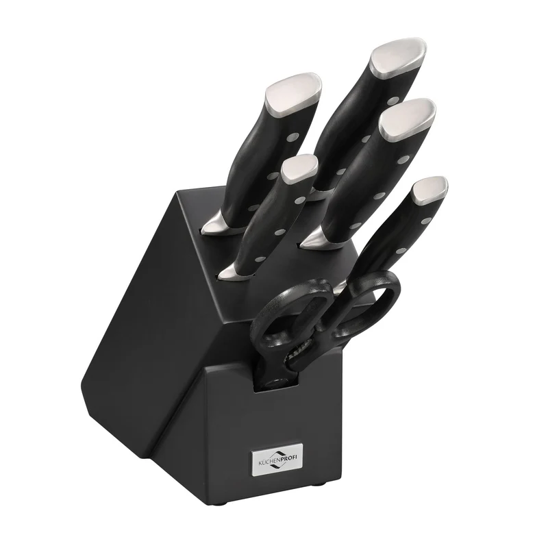 Küchenprofi Messerblock PRIMUS CLASSIC, 7-tlg., schwarz