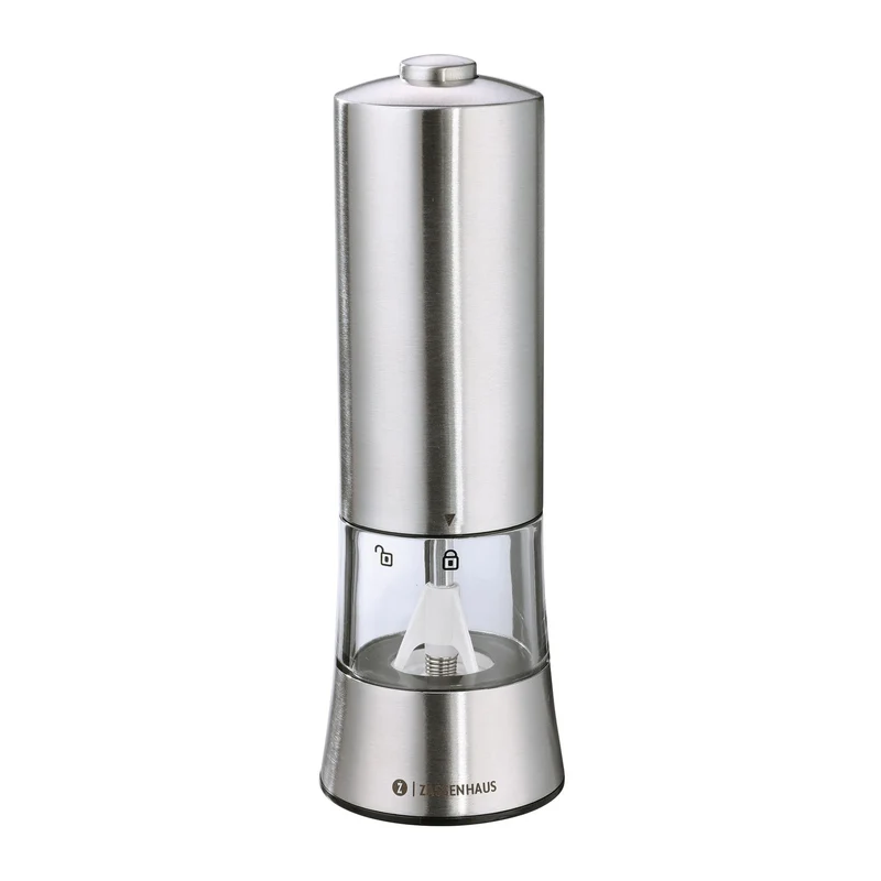 Zassenhaus Pfeffermühle GERA USB elektrisch 18 cm Edelstahl