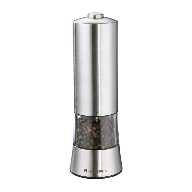 Zassenhaus Pfeffermühle GERA USB elektrisch 18 cm Edelstahl