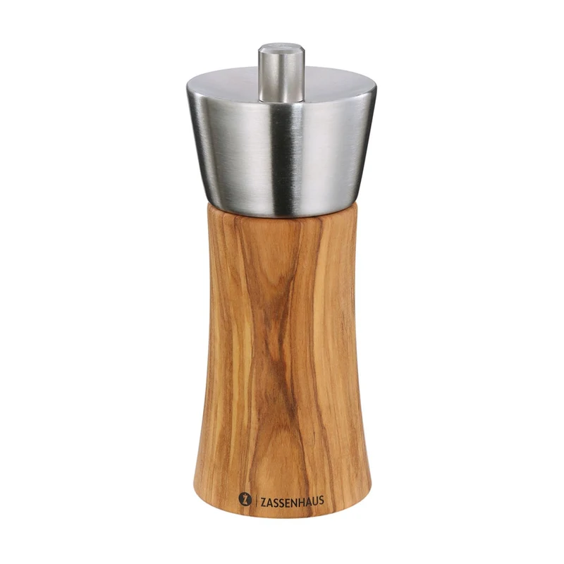 Zassenhaus Pfeffermühle AUGSBURG 14 cm Olivenholz