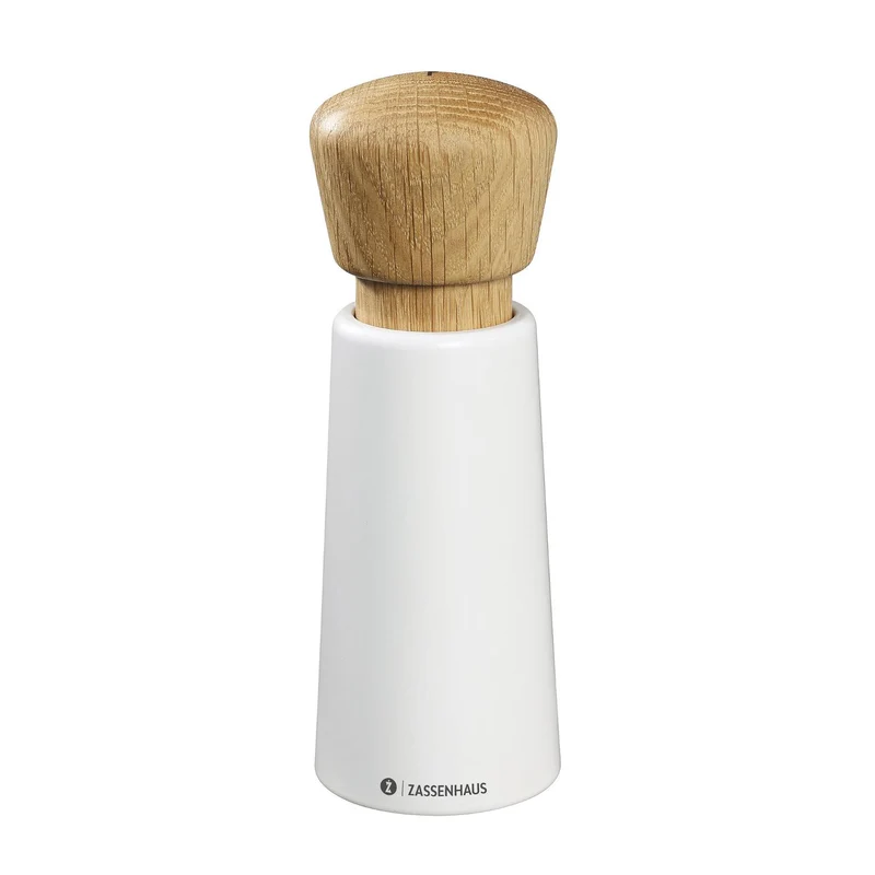 Zassenhaus Pfeffermühle NORDERNEY 18 cm weiß/Eiche