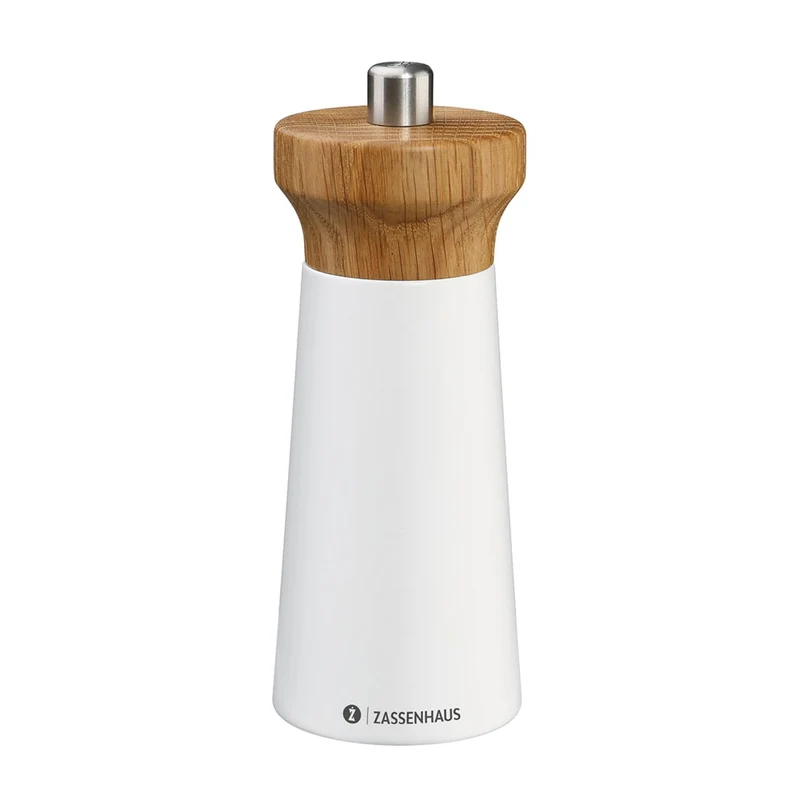 Zassenhaus Pfeffermühle WESTERLAND 14 cm weiß/Eiche