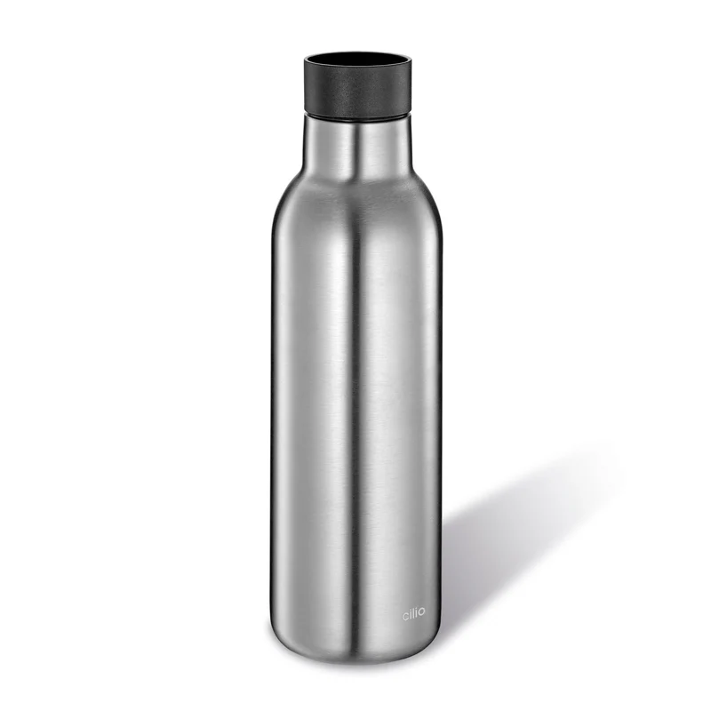 Cilio Isoliertrinkflasche DELUXE 450 ml Edelstahl