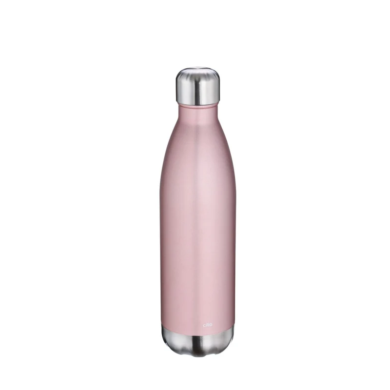 Cilio Isoliertrinkflasche ELEGANTE 750 ml roségold