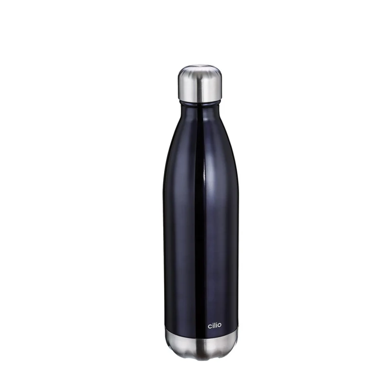 Cilio Isoliertrinkflasche ELEGANTE 750 ml schwarz