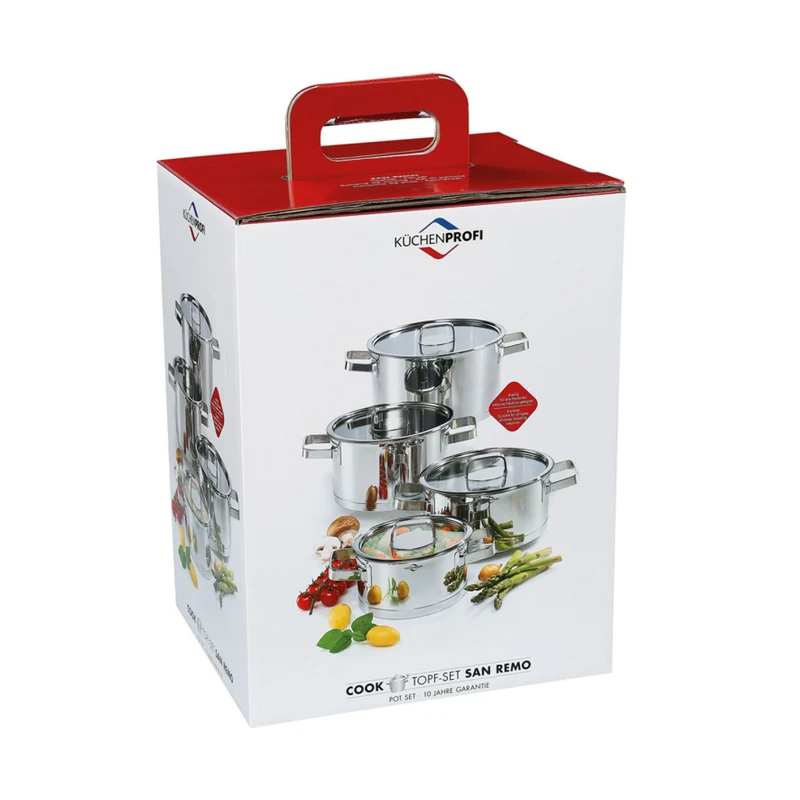 Küchenprofi Topf-Set SAN REMO, 4-tlg.