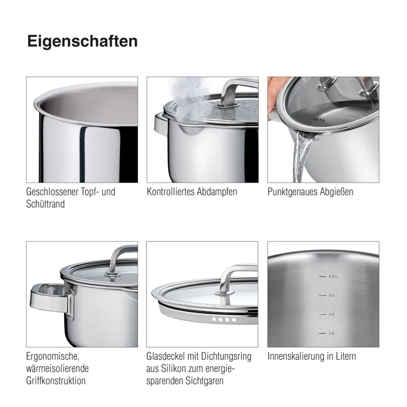 SPRING Topf-Set FINESSE2+ 5-teilig