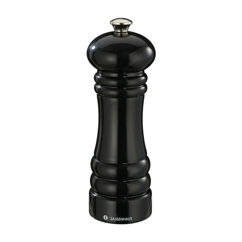 Zassenhaus Salzmühle BERLIN 18 cm schwarz glänzend