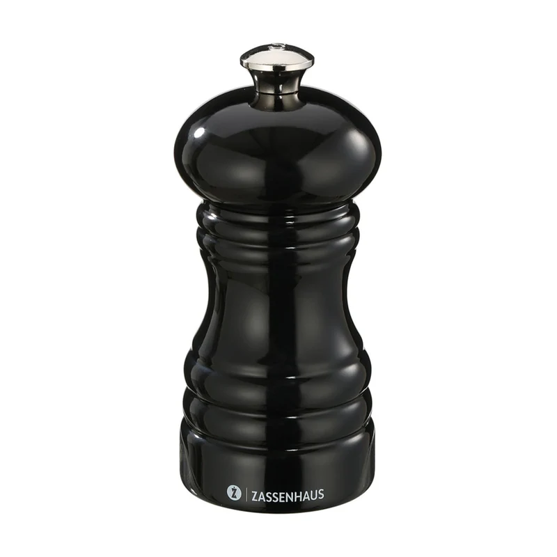 Zassenhaus Salzmühle BERLIN 12 cm schwarz glänzend
