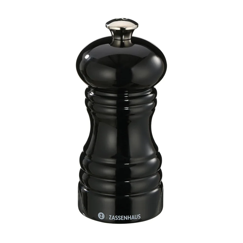 Zassenhaus Pfeffermühle BERLIN 12 cm schwarz glänzend