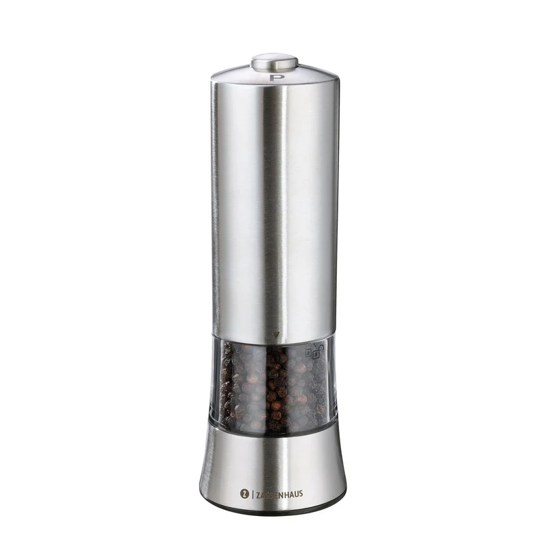 Zassenhaus Pfeffermühle GERA elektrisch 18 cm Edelstahl