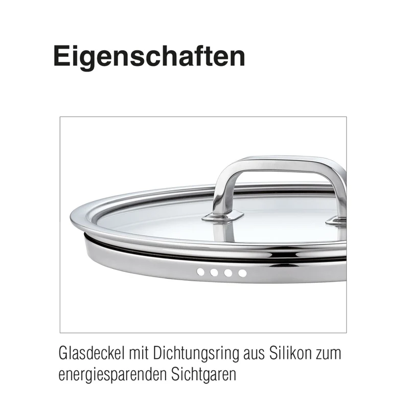 SPRING Glasdeckel FINESSE2+ 16 cm