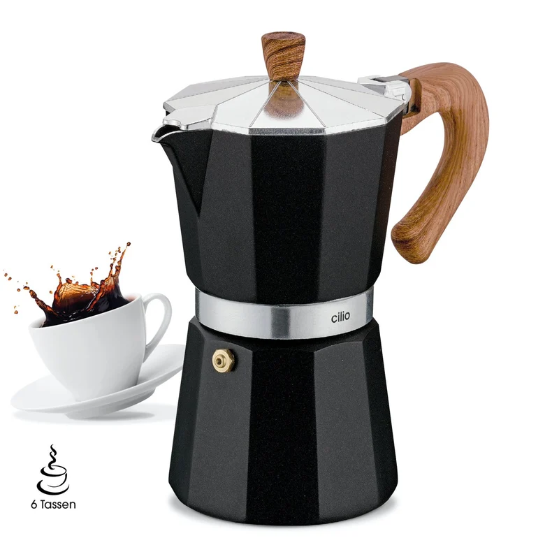 Cilio Espressokocher CLASSICO NATURA 6T