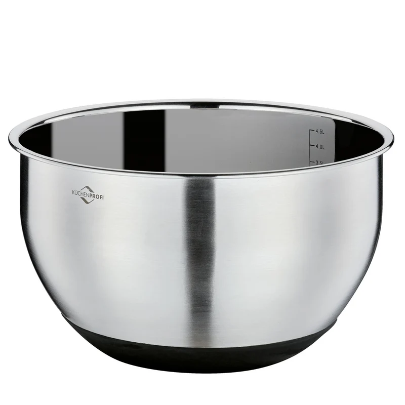 Küchenprofi Schüssel mit Deckel DELUXE rutschfest, 24 cm