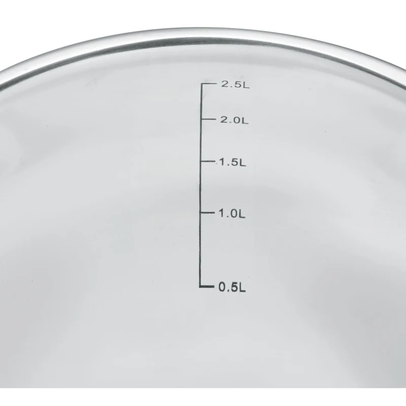 Küchenprofi Schüssel mit Deckel DELUXE rutschfest, 20 cm