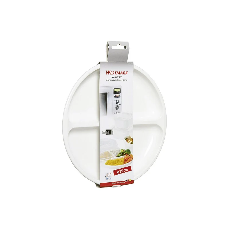 Mikrowellen-Menüteller, ø 25 cm