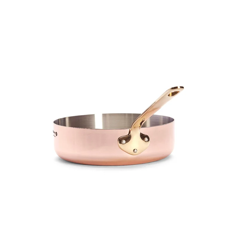 De Buyer SAUTEUSE/SCHMORPFANNE MESSINGGRIFF Ø24 INOCUIVRE