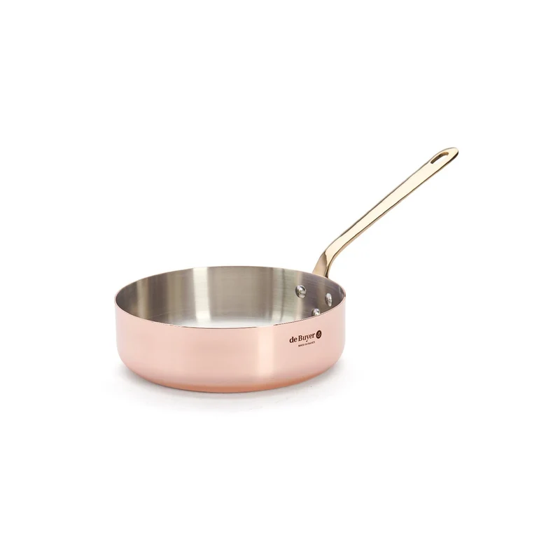 De Buyer SAUTEUSE/SCHMORPFANNE MESSINGGRIFF Ø20 INOCUIVRE