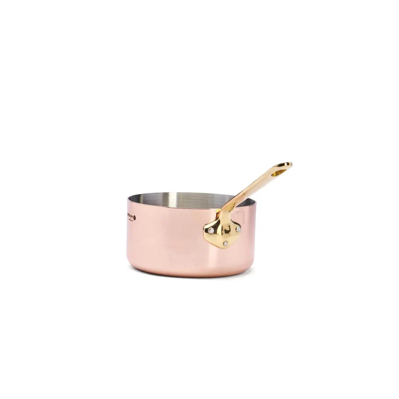 De Buyer STIELKASSEROLLE MIT MESSINGGRIFF Ø16CM INOCUIVRE