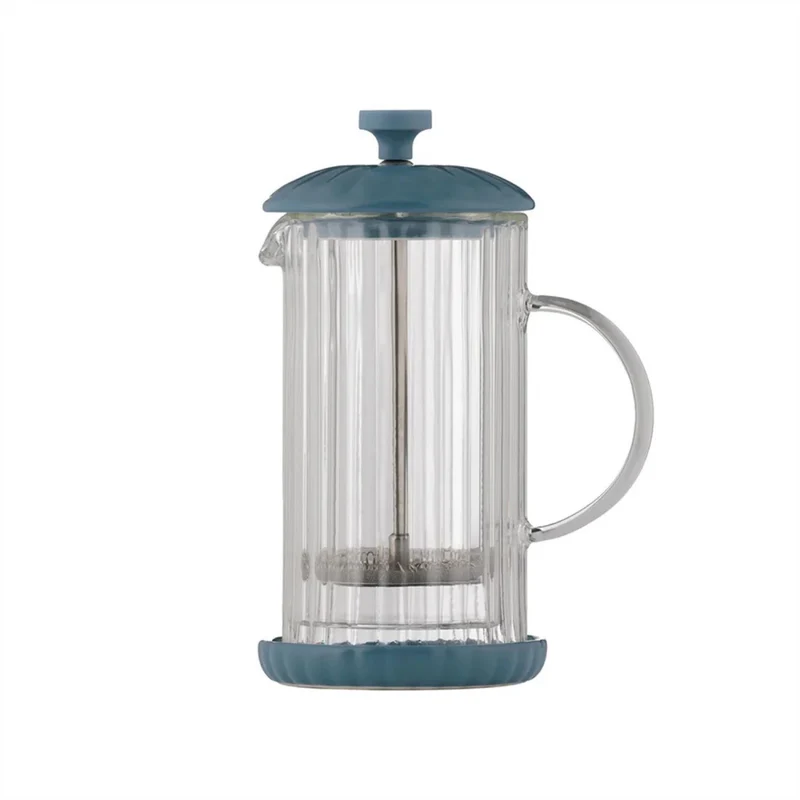 Price & Kensignton "Luxe" French Press Kaffeezubreiter, taubenblau, 350 ml